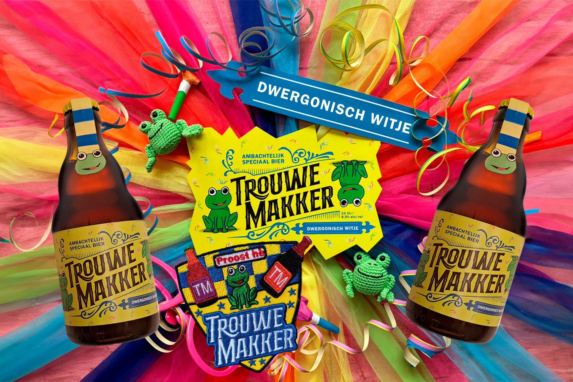 Trouwe Makker Dwergonisch Witje